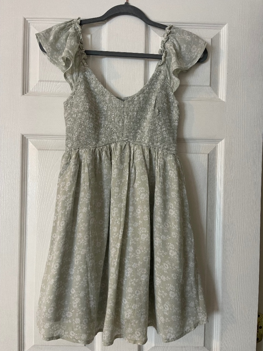 Green Floral Hollister Dress